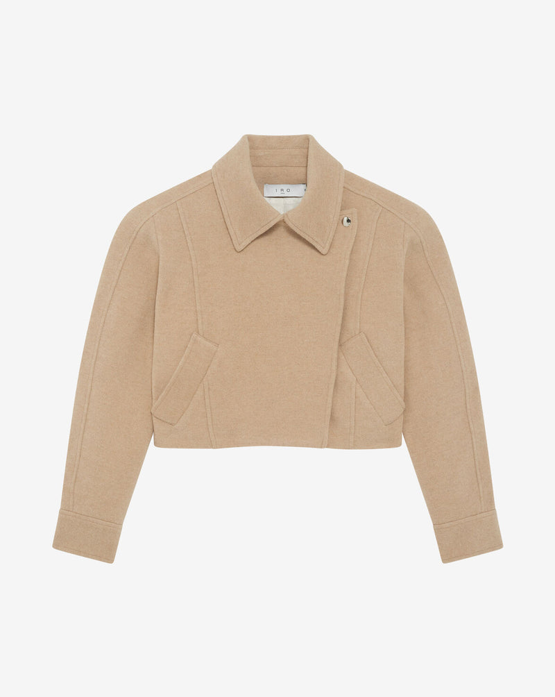 IRO Jacket Syana Short Jacket, Light Camel Soho-Boutique