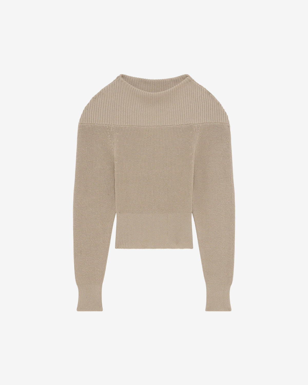 IRO Sweater Amona Crop Pullover Sweater, Mastic Soho-Boutique