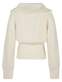 IRO Sweater Romane Sweater, Ecru Soho-Boutique