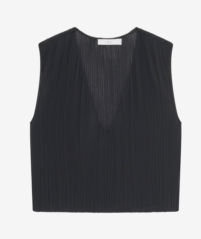 IRO Top Calyssa Top, Black Soho-Boutique