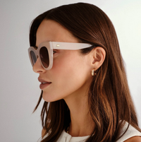Le Specs Sunglasses Air Heart, Oatmeal Soho-Boutique