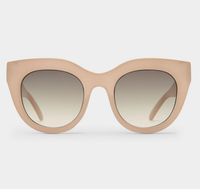 Le Specs Sunglasses Air Heart, Oatmeal Soho-Boutique