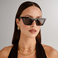 Le Specs Sunglasses Velodrome, Black Soho-Boutique