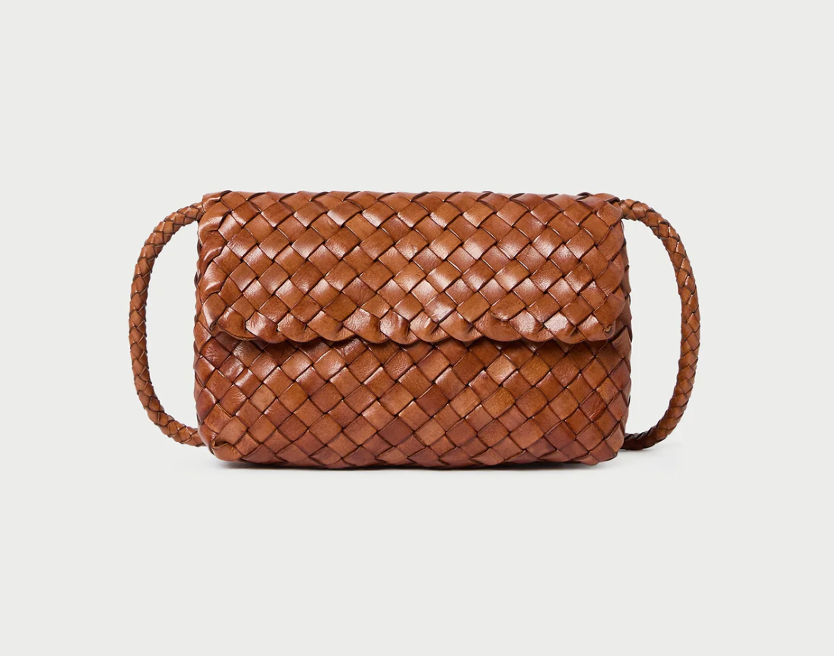 Loeffler Randall Bag Mini Woven Crossbody, Timber Soho-Boutique