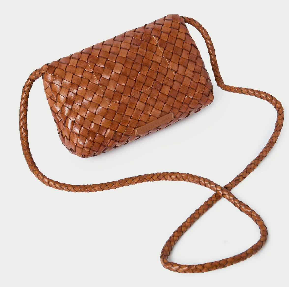 Loeffler Randall Bag Mini Woven Crossbody, Timber Soho-Boutique