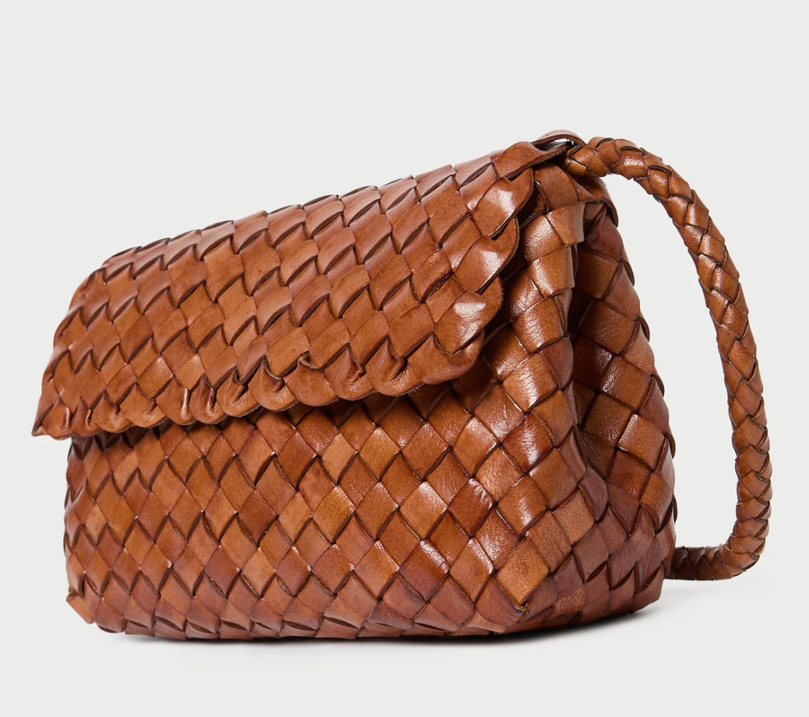 Loeffler Randall Bag Mini Woven Crossbody, Timber Soho-Boutique