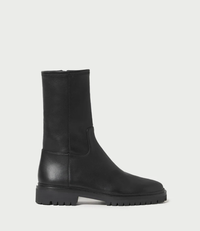 Loeffler Randall Boot Danny Lug Boot, Black Soho-Boutique