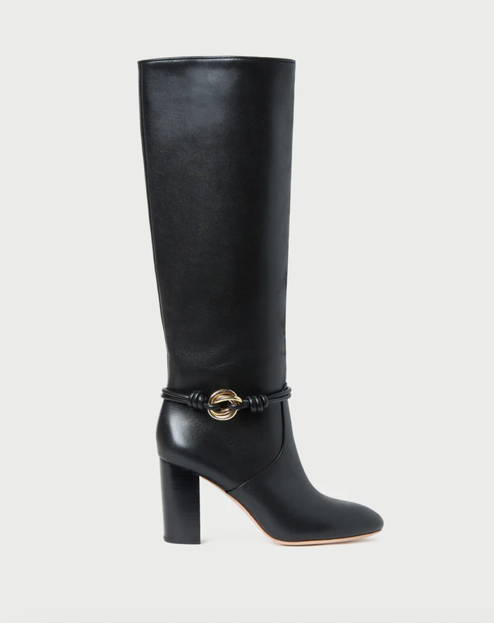 Loeffler Randall Boot Goldy Tall Boot, Black Gold Soho-Boutique