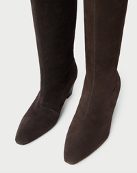 Loeffler Randall Boot Marley Tall Boot, Brown Suede Soho-Boutique