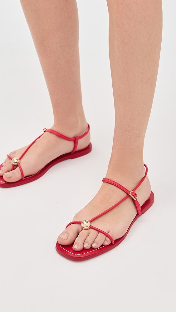 Loeffler Randall Sandal Lara Sandal, Red Soho-Boutique