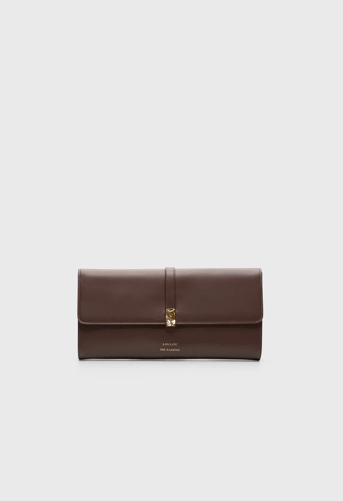 Loulou De Saison Bag Elmer Clutch, Brown Soho-Boutique