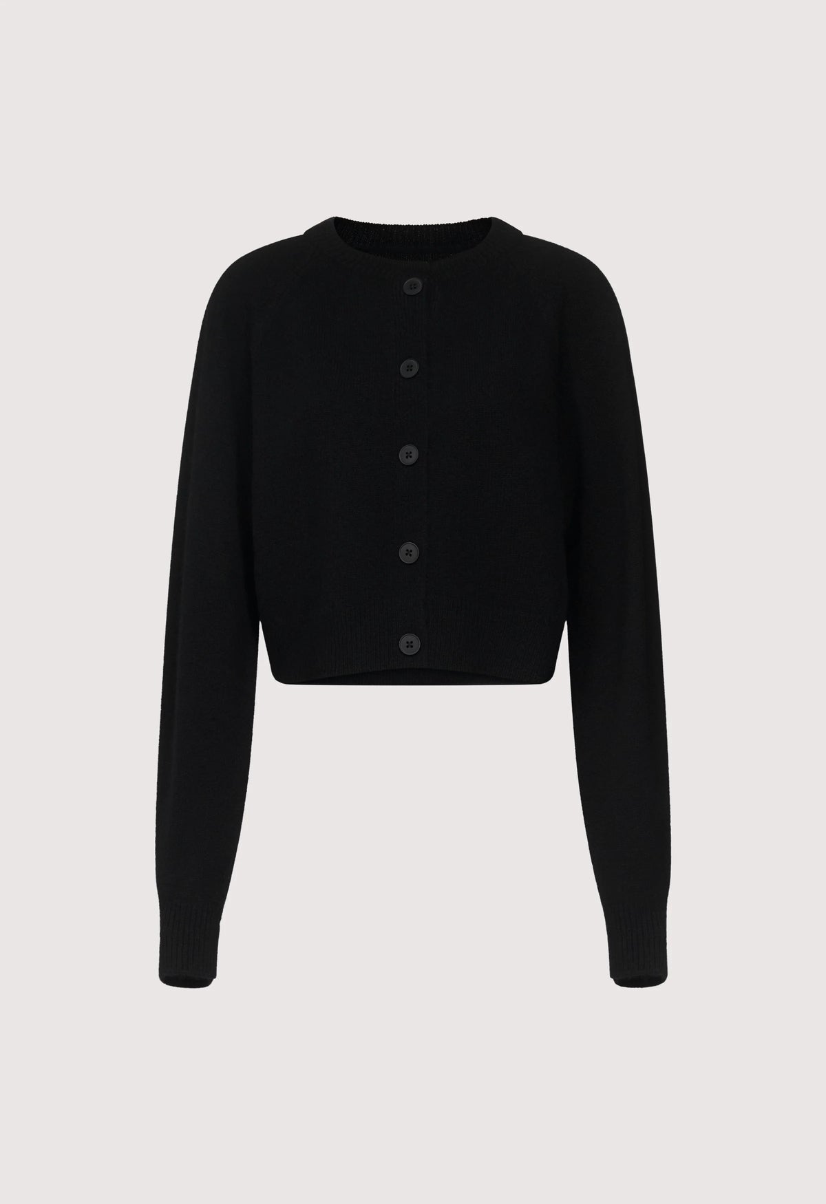 Loulou De Saison Cardigan Heike Cashmere Cardigan, Black Soho-Boutique