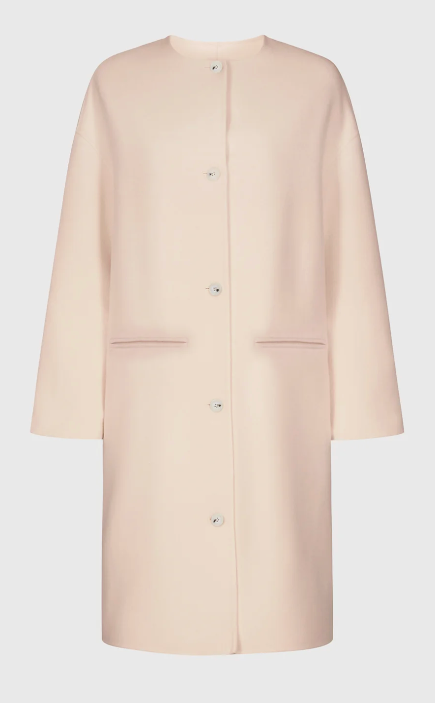 Loulou De Saison Coat Kerry Coat, Cream Rose Soho-Boutique