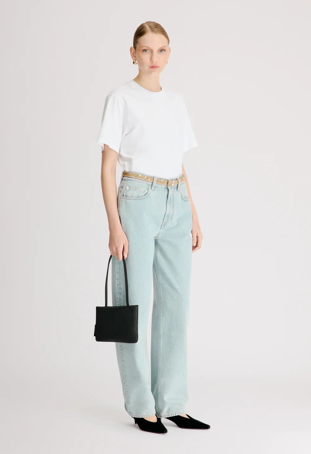 Loulou De Saison Denim Samur Boyfriend Jeans, New Washed Blue Soho-Boutique