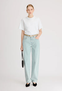 Loulou De Saison Denim Samur Boyfriend Jeans, New Washed Blue Soho-Boutique