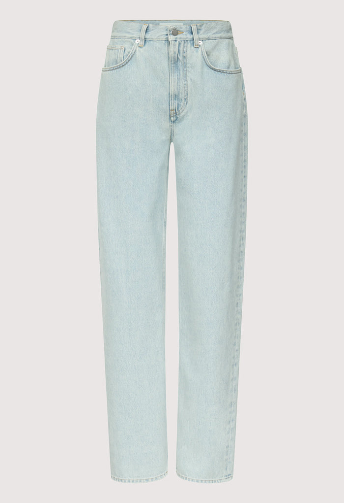 Loulou De Saison Denim Samur Boyfriend Jeans, New Washed Blue Soho-Boutique