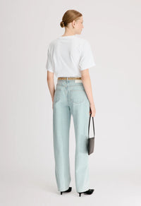 Loulou De Saison Denim Samur Boyfriend Jeans, New Washed Blue Soho-Boutique