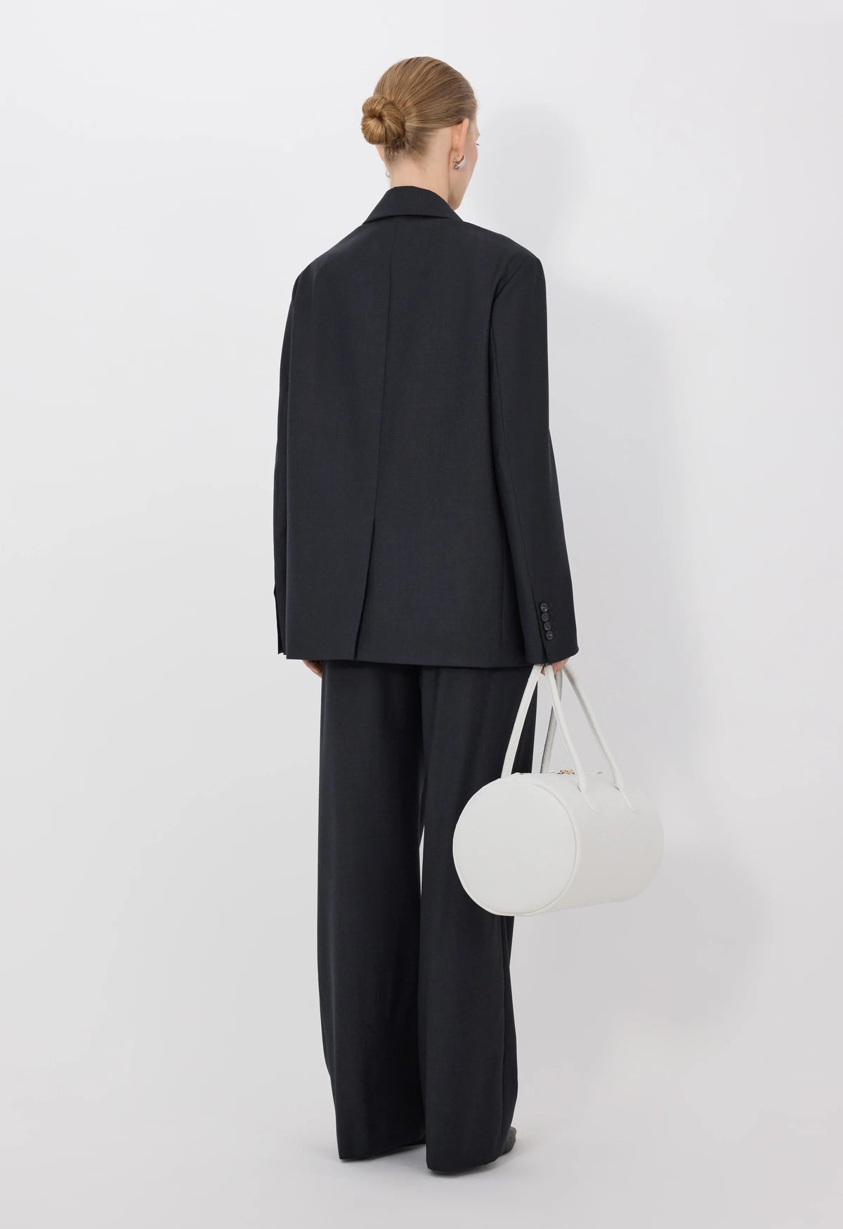 Loulou De Saison Jacket Donau Jacket, Black Melange Soho-Boutique