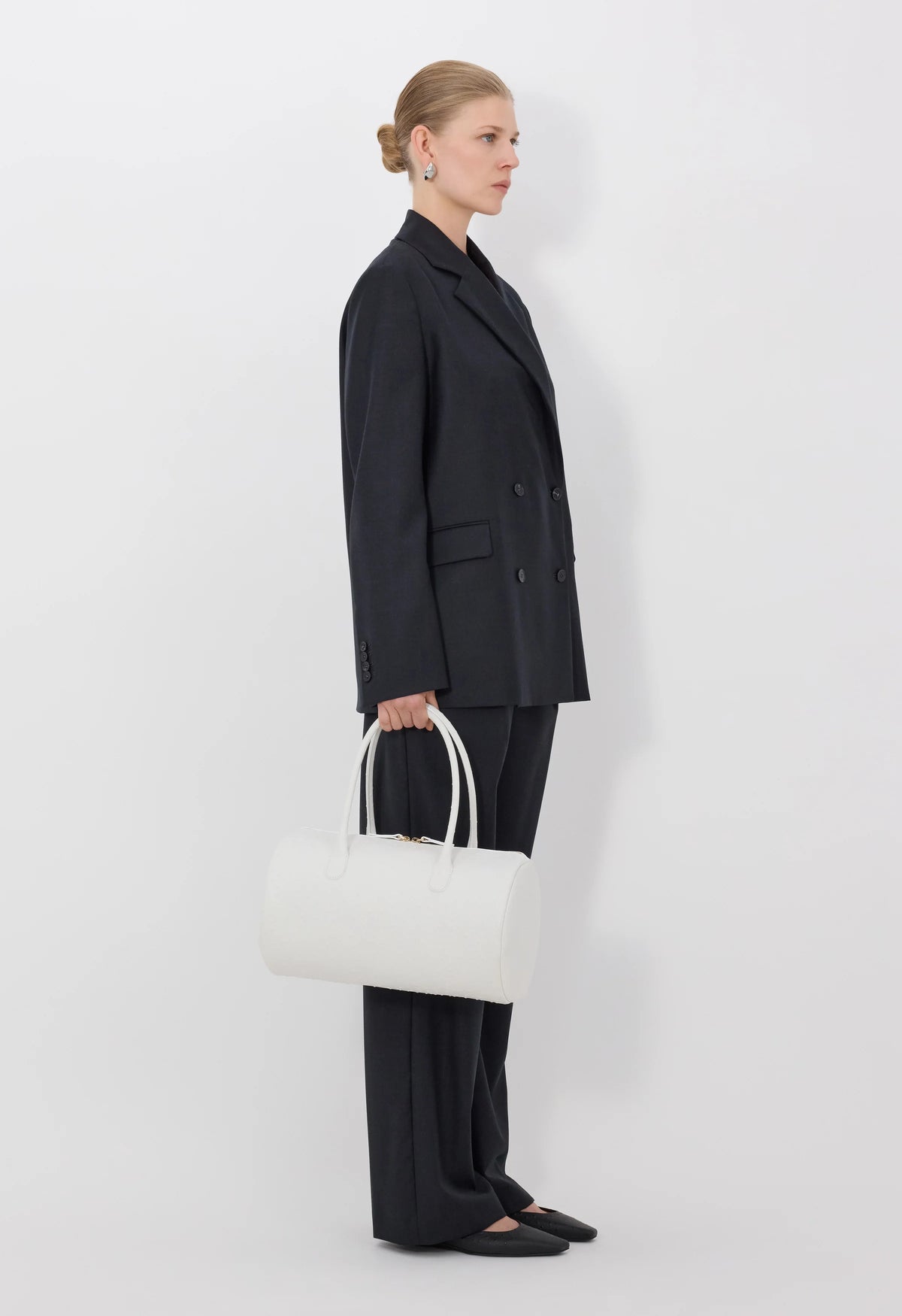 Loulou De Saison Jacket Donau Jacket, Black Melange Soho-Boutique