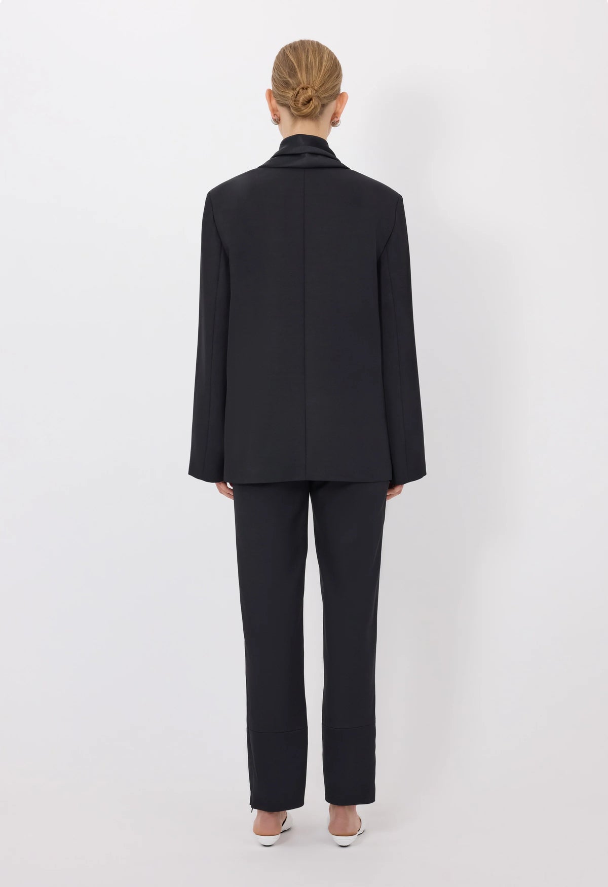 Loulou De Saison Jacket Jiha Shawl Collar Jacket, Black Soho-Boutique