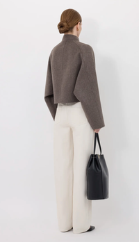 Loulou De Saison Jacket Nyma Jacket, Grey Melange Soho-Boutique