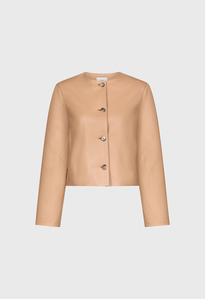 Loulou De Saison Jacket Raho Leather Jacket, Sienna Soho-Boutique