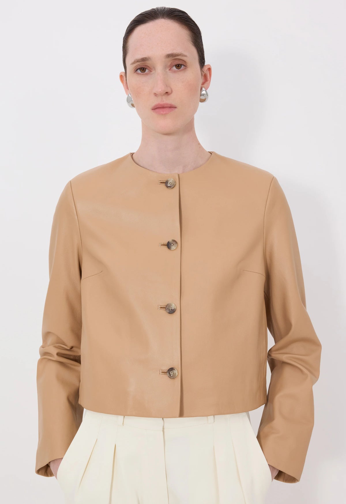 Loulou De Saison Jacket Raho Leather Jacket, Sienna Soho-Boutique