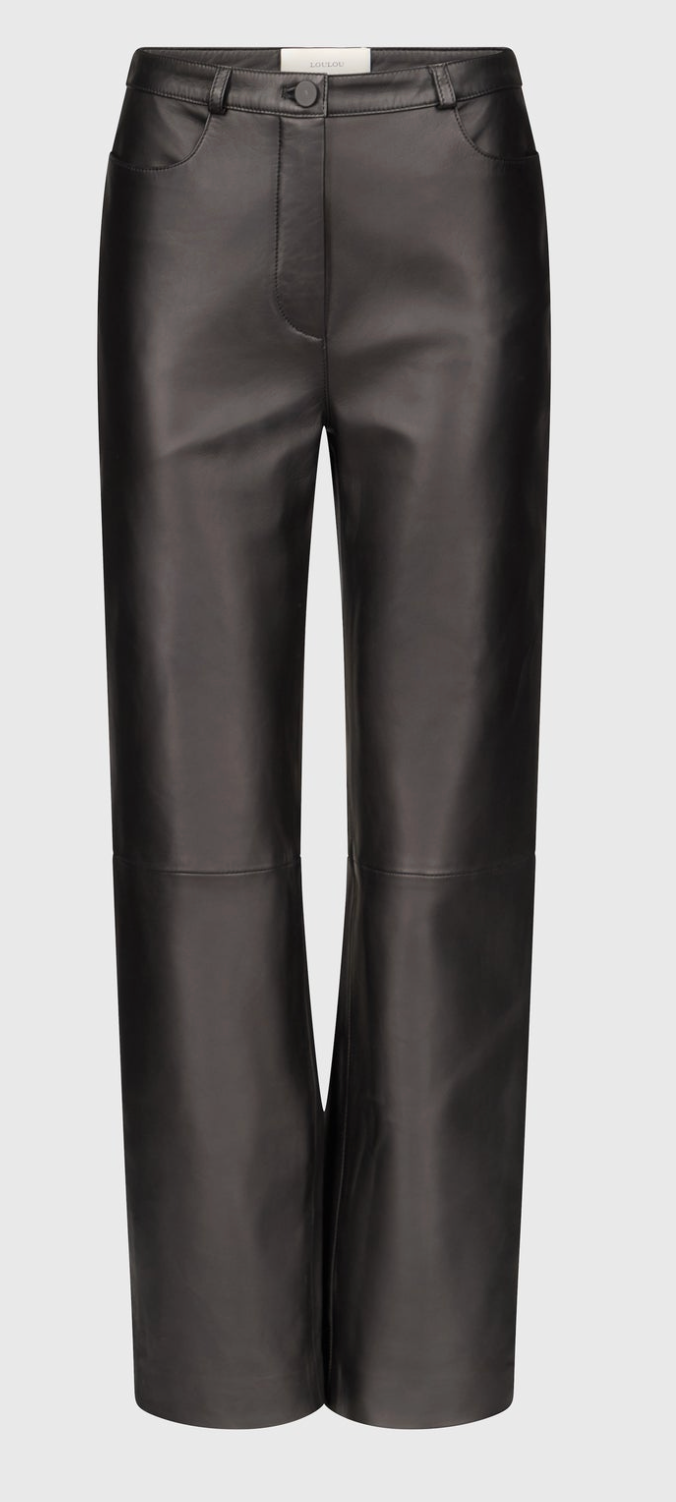 Loulou De Saison Pant COBE LDS Trouser, Black Soho-Boutique