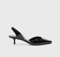 Loulou De Saison Shoes Hyde Slingback Heels, Black Soho-Boutique