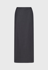 Loulou De Saison Skirt Cara Maxi Skirt, Black Melange Soho-Boutique