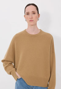 Loulou De Saison Sweater Anton Sweater, Camel Soho-Boutique