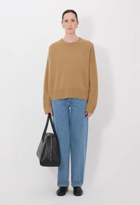 Loulou De Saison Sweater Anton Sweater, Camel Soho-Boutique