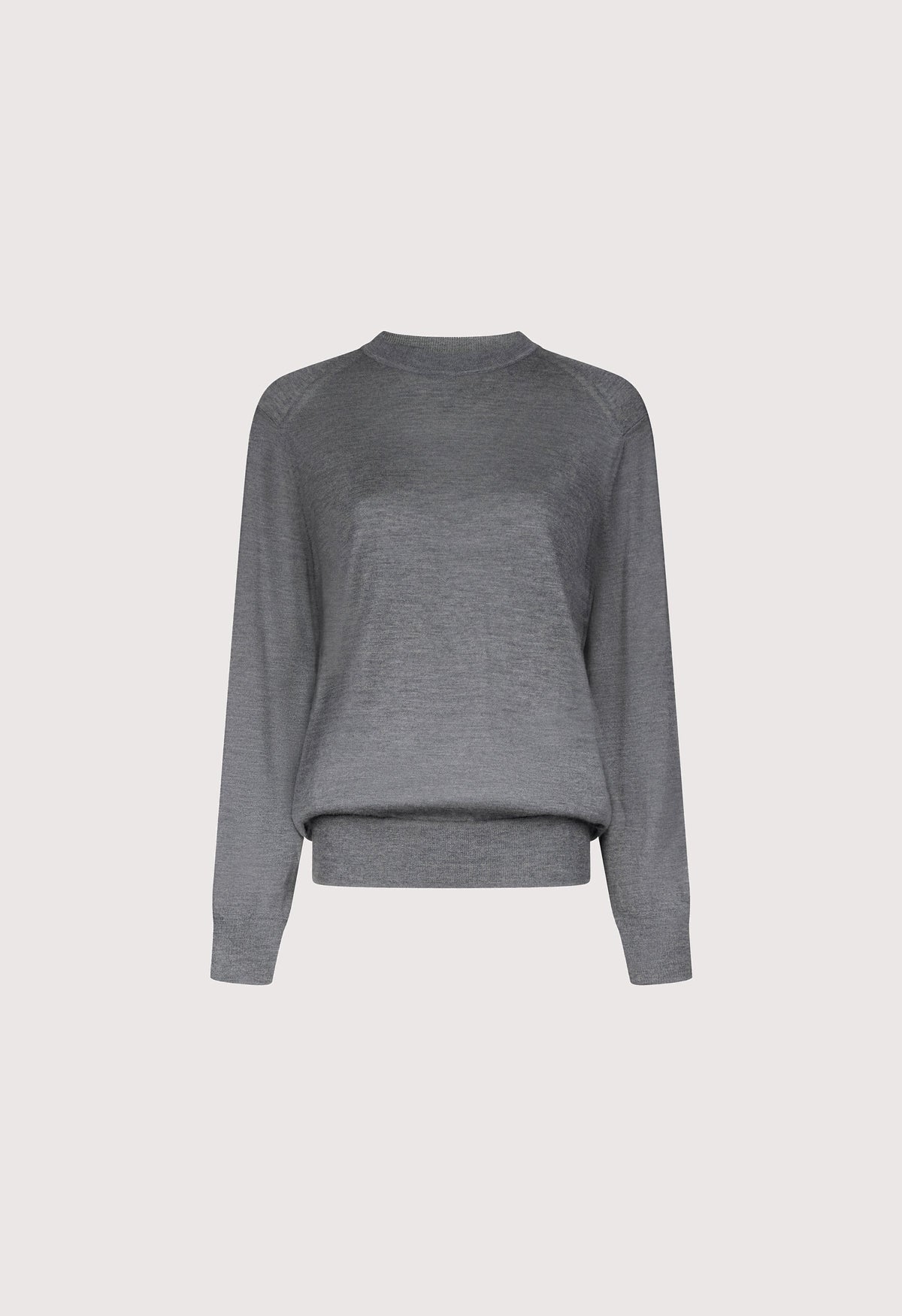 Loulou De Saison Sweater Ditto Cashmere Sweater, Anthracite Melange Soho-Boutique