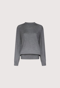 Loulou De Saison Sweater Ditto Cashmere Sweater, Anthracite Melange Soho-Boutique