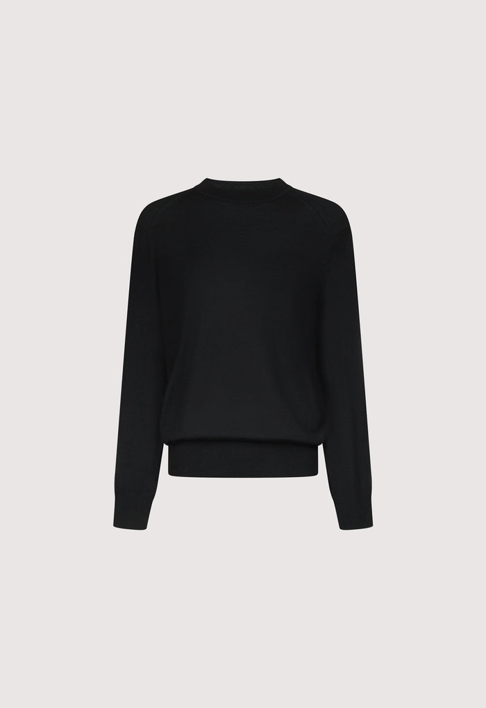 Loulou De Saison Sweater Ditto Cashmere Sweater, Black Soho-Boutique