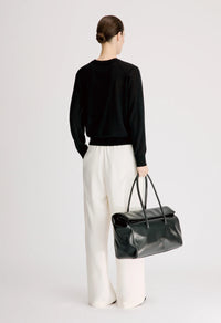 Loulou De Saison Sweater Ditto Cashmere Sweater, Black Soho-Boutique