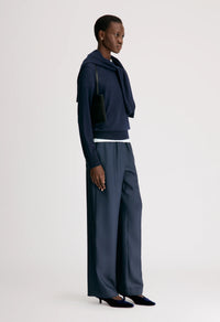 Loulou De Saison Sweater Ditto Cashmere Sweater, Navy Soho-Boutique