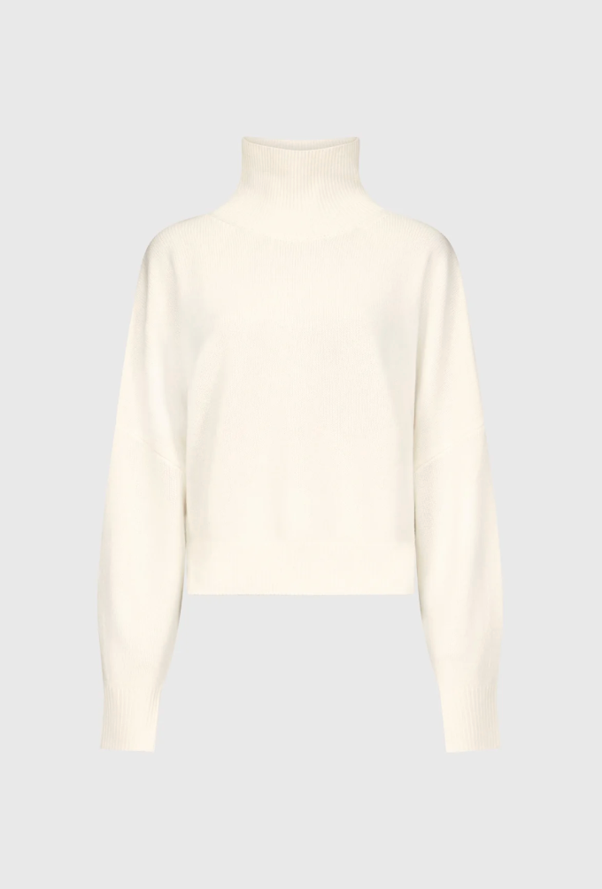 Loulou De Saison Sweater Luke Sweater, Ivory Soho-Boutique