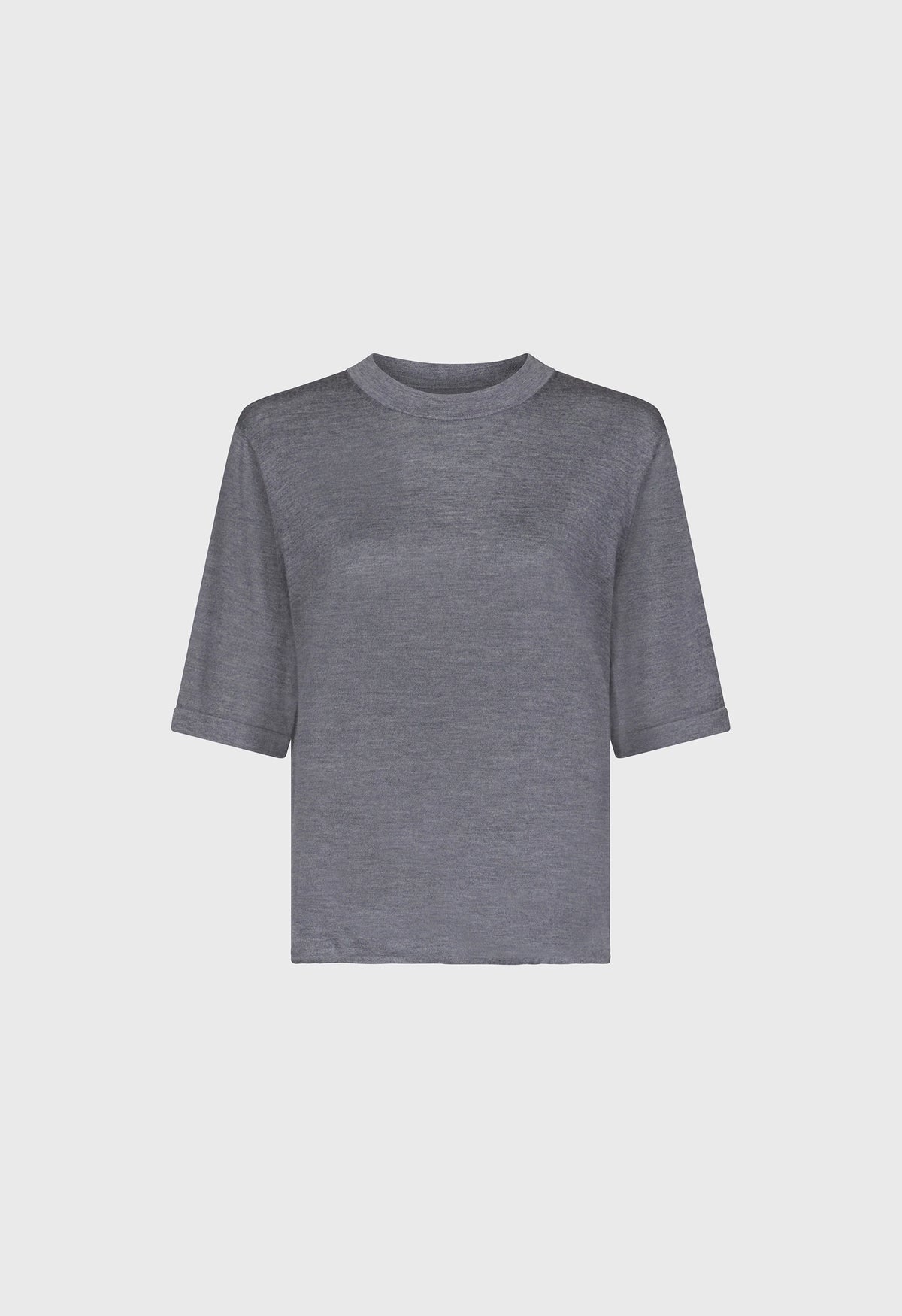 Loulou De Saison Top Nala Short Sleeve Top, Anthracite Soho-Boutique