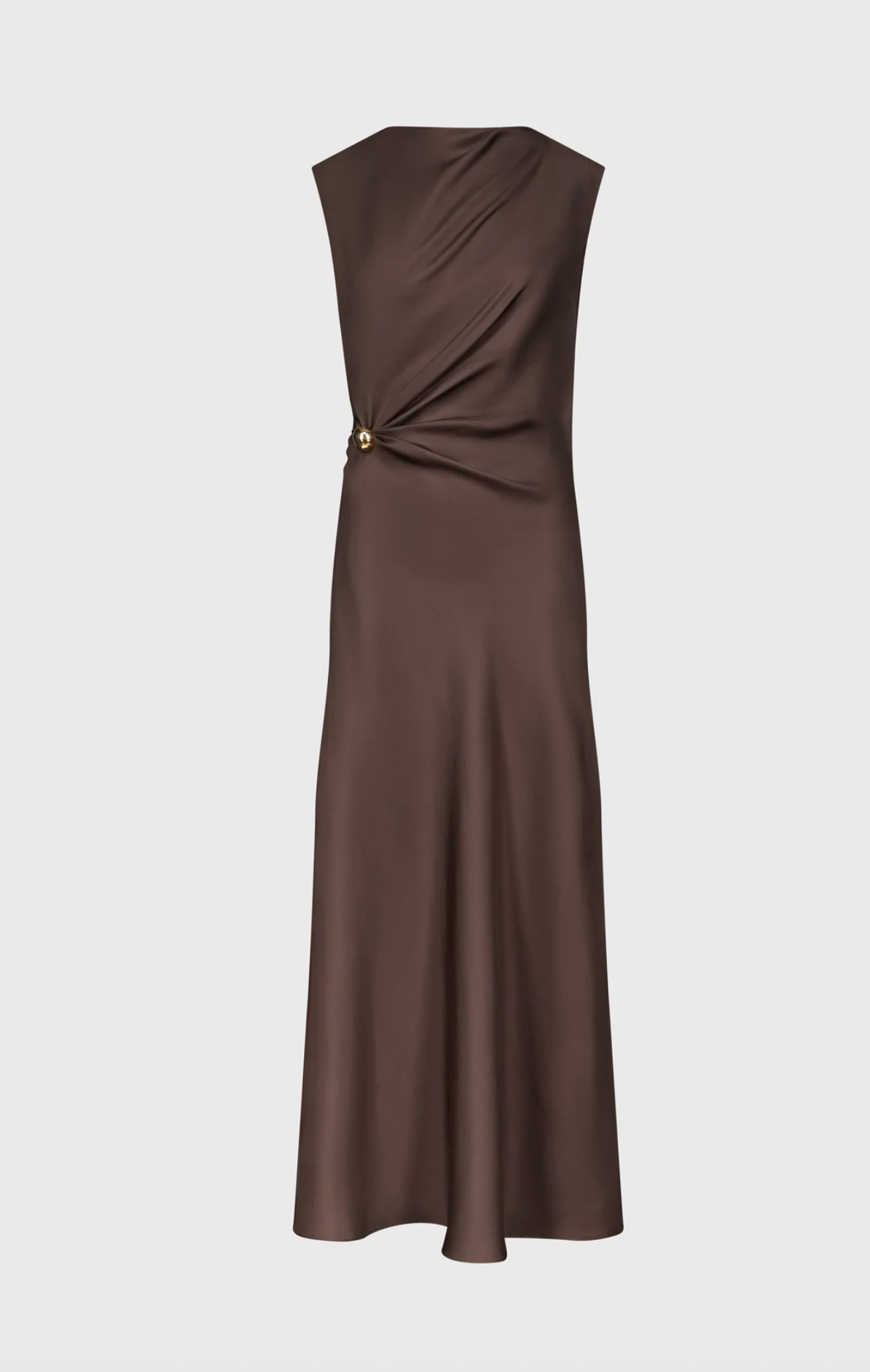 LouLou Studio Dress Roan Dress, Brown Soho-Boutique
