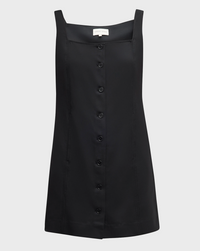 LouLou Studio Idon Dress, Black Soho-Boutique