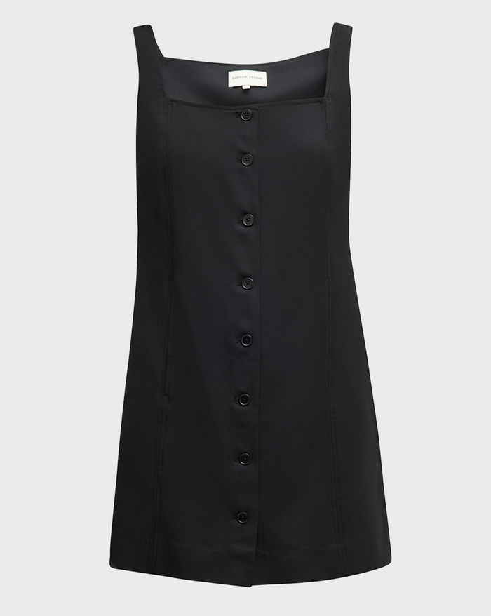 LouLou Studio Idon Dress, Black Soho-Boutique