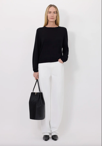 LouLou Studio Sweater Angus Sweater, Black Soho-Boutique