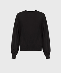 LouLou Studio Sweater Angus Sweater, Black Soho-Boutique