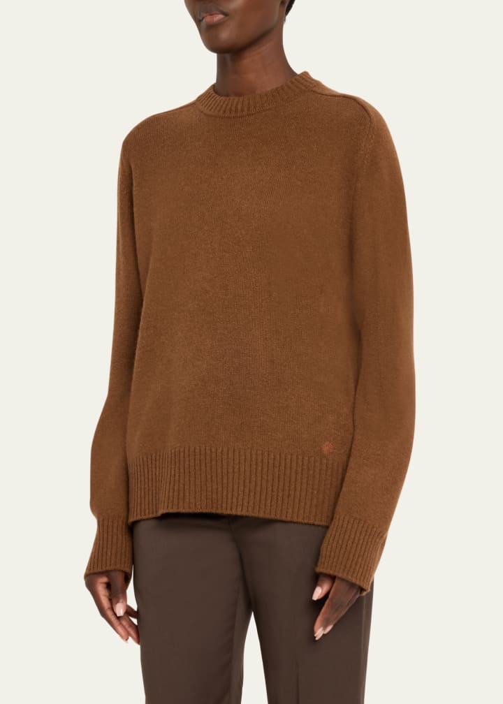 LouLou Studio Sweater Baltra Sweater, Mocha Soho-Boutique