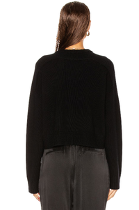 LouLou Studio Sweater Bruzzi Sweater, Black Soho-Boutique