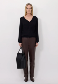 LouLou Studio Sweater Julio Sweater, Black Soho-Boutique