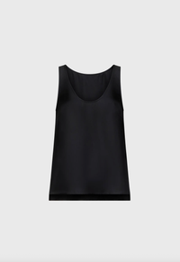 LouLou Studio tank Gaby Tank Top, Black Soho-Boutique
