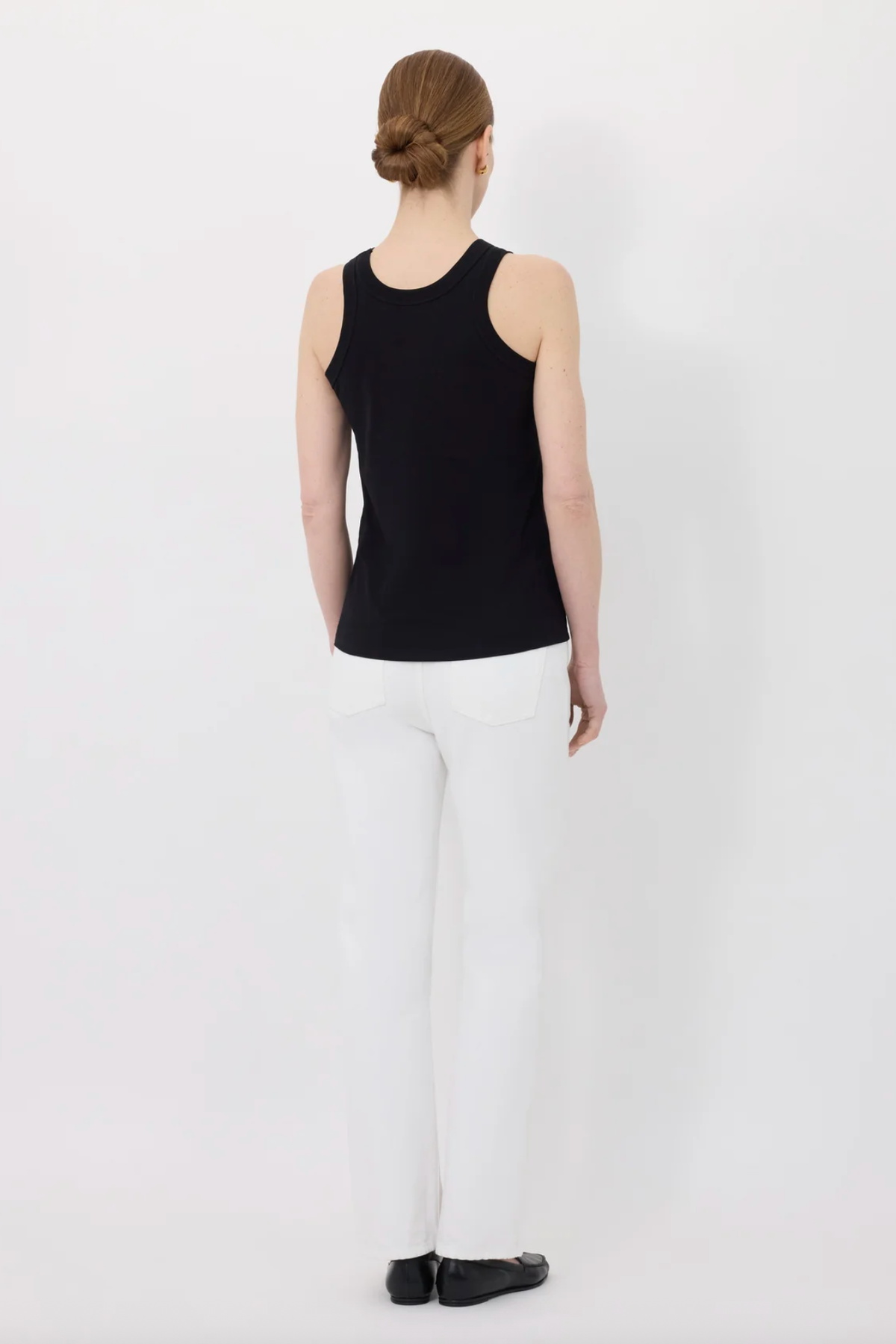 LouLou Studio tank Poso Tank, Black Soho-Boutique