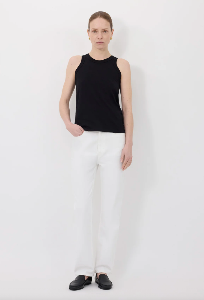 LouLou Studio tank Poso Tank, Black Soho-Boutique